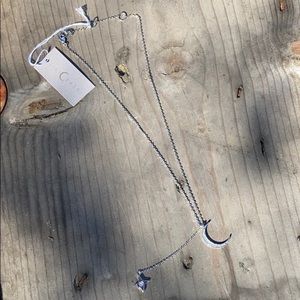 NWT • Lili Claspe Rope the Moon Lariat Necklace